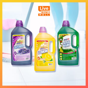 Kleenso Kills Germs Lavender | Lemon | Serai Wangi Floor Cleaner 2.2 Litre