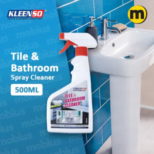 Kleenso Tile & Bathroom Spray Cleaner 500ml Anti-Bacterial Cleaner for Grout, Tiles Cleaning, Kill Germ, Dispel Odour