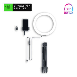 Razer Ring Light 12inch USB LED Ring Light for PC Mobile Streaming Customizable light spectrum Adjustable brightness